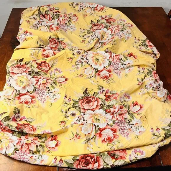 Vintage Ralph Lauren Home Sophie Brooke Twin Fitted Sheet Bed Skirt 2 Shams